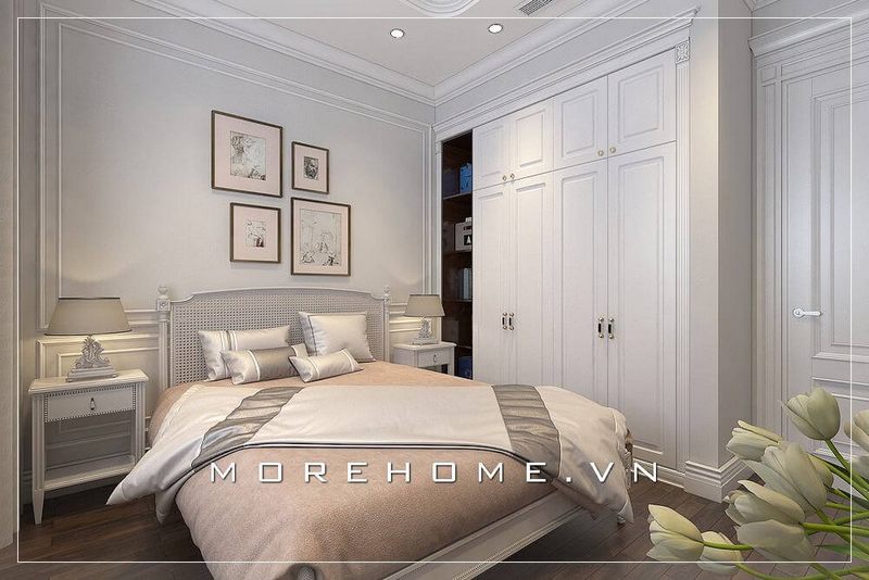 Tủ quần áo gỗ 4 cánh